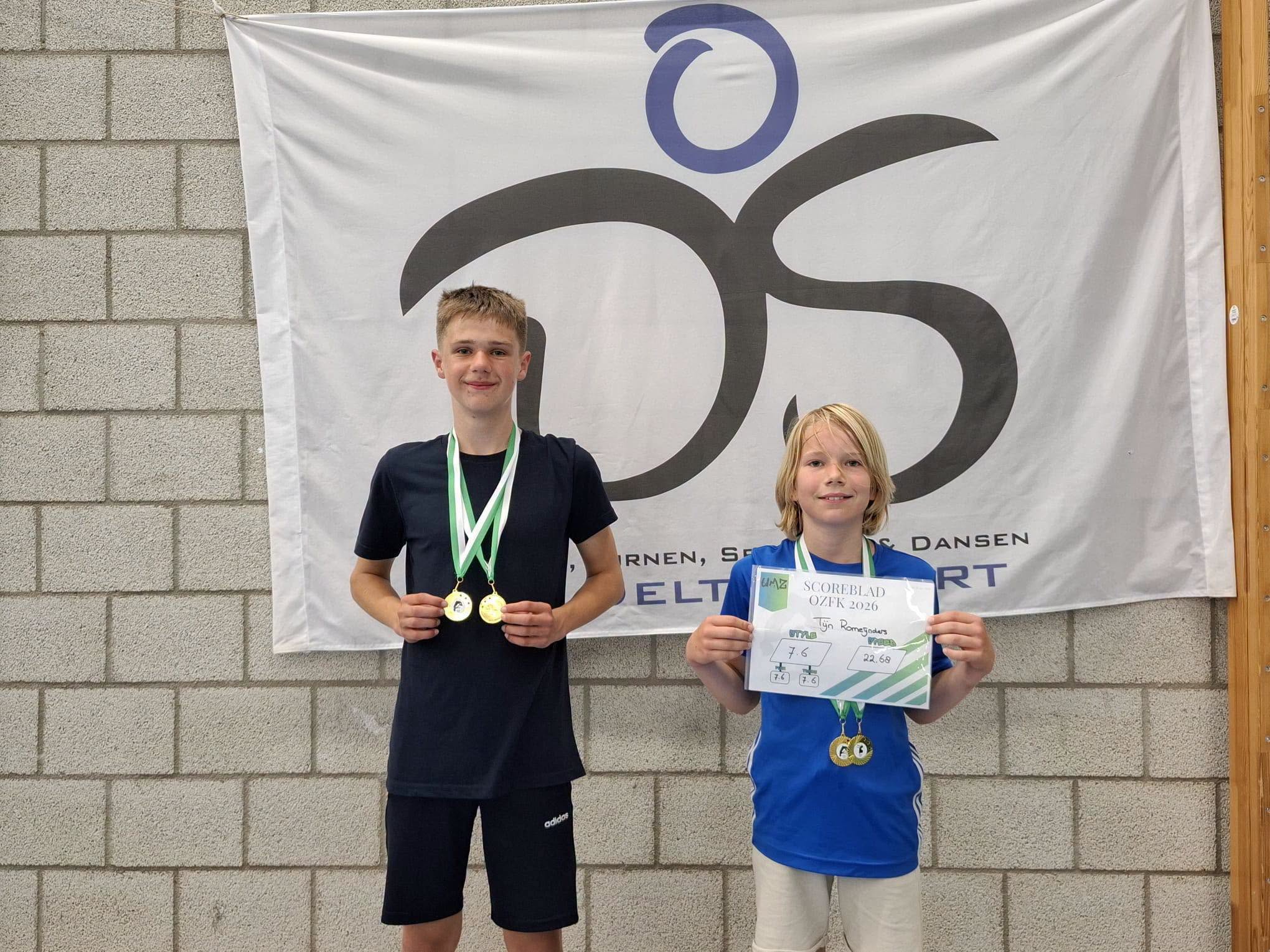 Delta Sport freerunners op de Open Zeeuwse Freerunning Kampioenschappen 2026